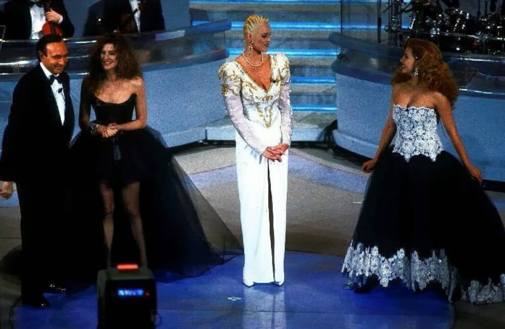 donne festival di sanremo 1992, vallette