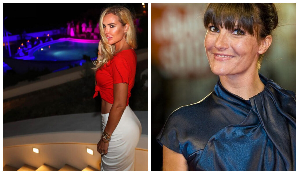 ilary blasi e victoria cabello a sanremo, vallette del festival