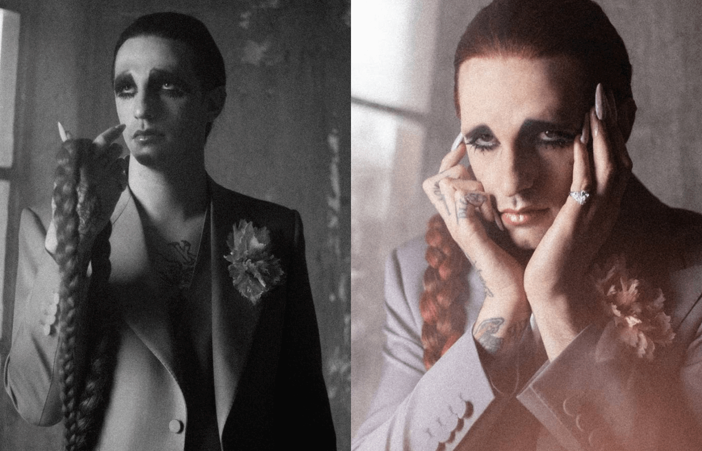 Sanremo 2021, Achille Lauro celebra Mina: “Godere è un obbligo, Dio benedica chi gode” (FOTO)