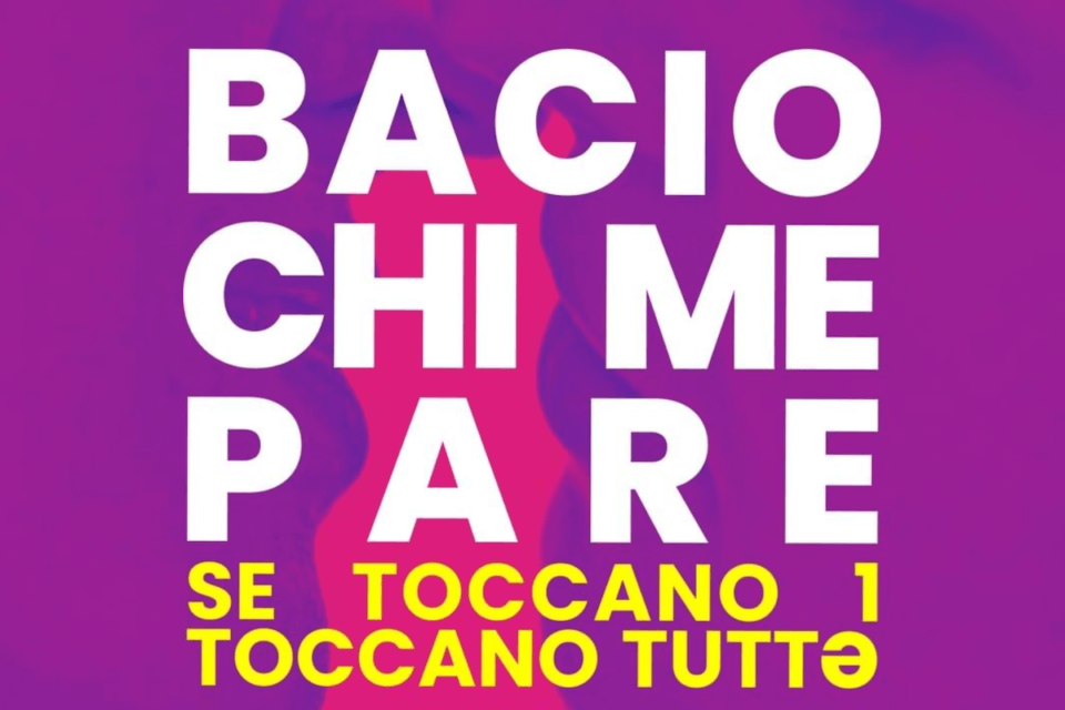 Bacio Chi Me Pare, domenica 28 marzo a Roma il presidio contro l’omotransfobia