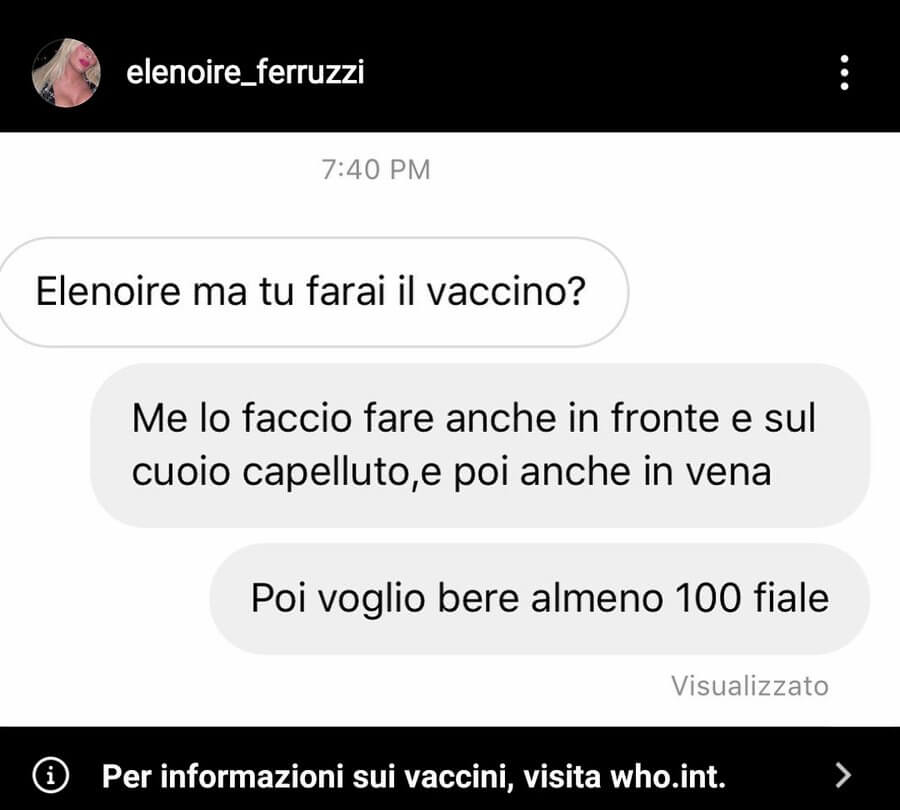 Elenoire Ferruzzi, le sue condizioni sarebbero precipitate: "hanno detto alla famiglia di prepararsi al peggio" - Elenoire Ferruzzi 2 - Gay.it