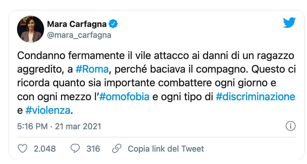 Forza Italia, nuovi sì al DDL Zan: anche la vicepresidente al Senato Giammanco si smarca da Berlusconi - Mara Carfagna e Anna Maria Bernini 2 - Gay.it