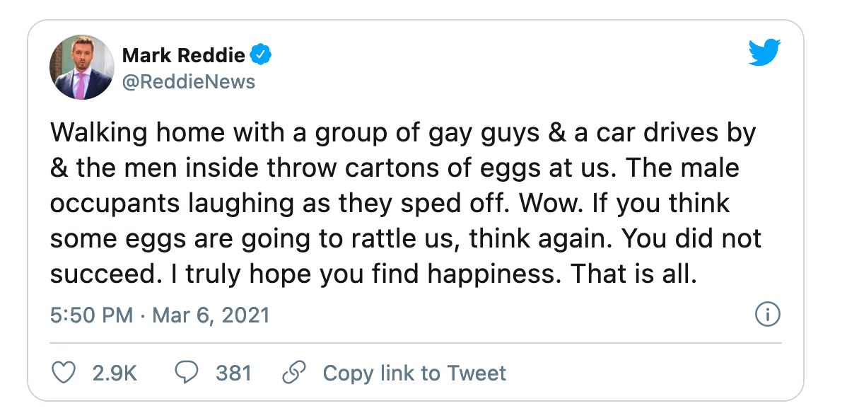 Giornalista gay aggredito al Sydney Mardi Gras - Mark Reddie - Gay.it