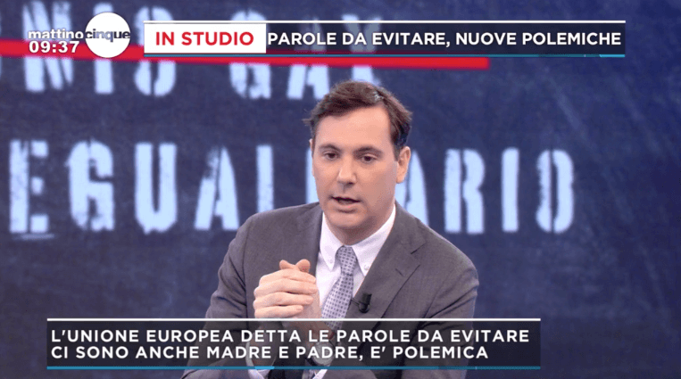 “Coppie madre-padre sono normali per statistica”, confusione a Mattino Cinque (VIDEO)