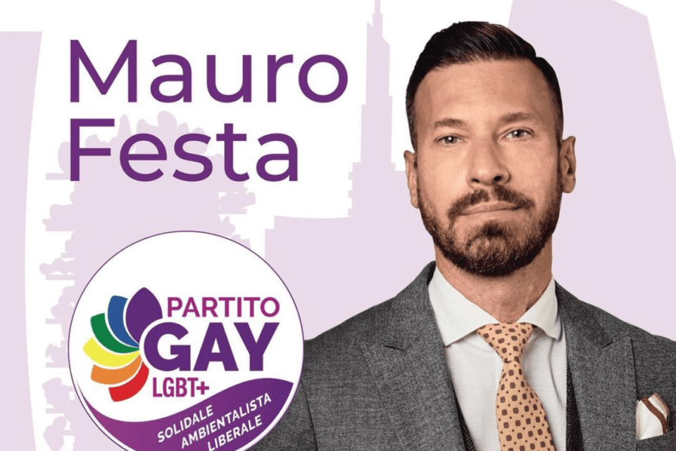 Milano, alle comunali il Partito Gay scende in pista con Mauro Festa - Mauro Festa - Gay.it