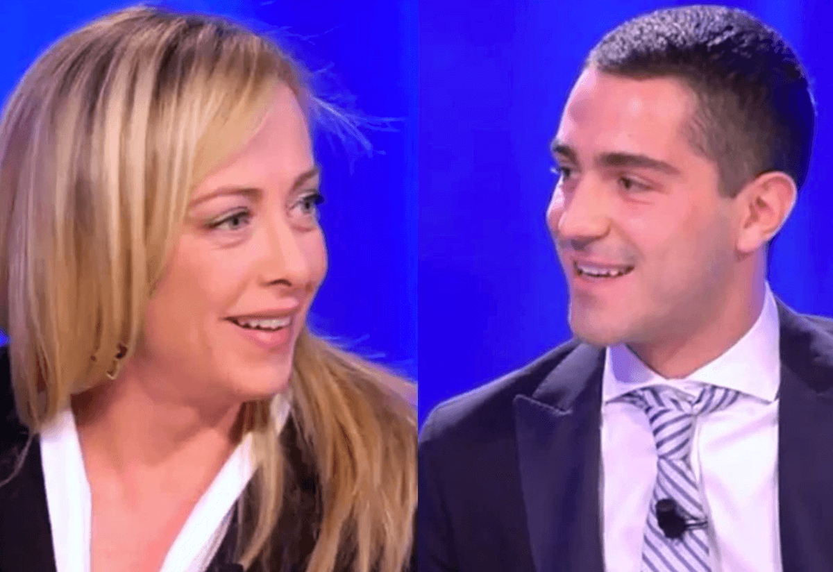 Meloni in difesa di Zorzi: “Insultato per non avermi attaccato, a lui la mia solidarietà”