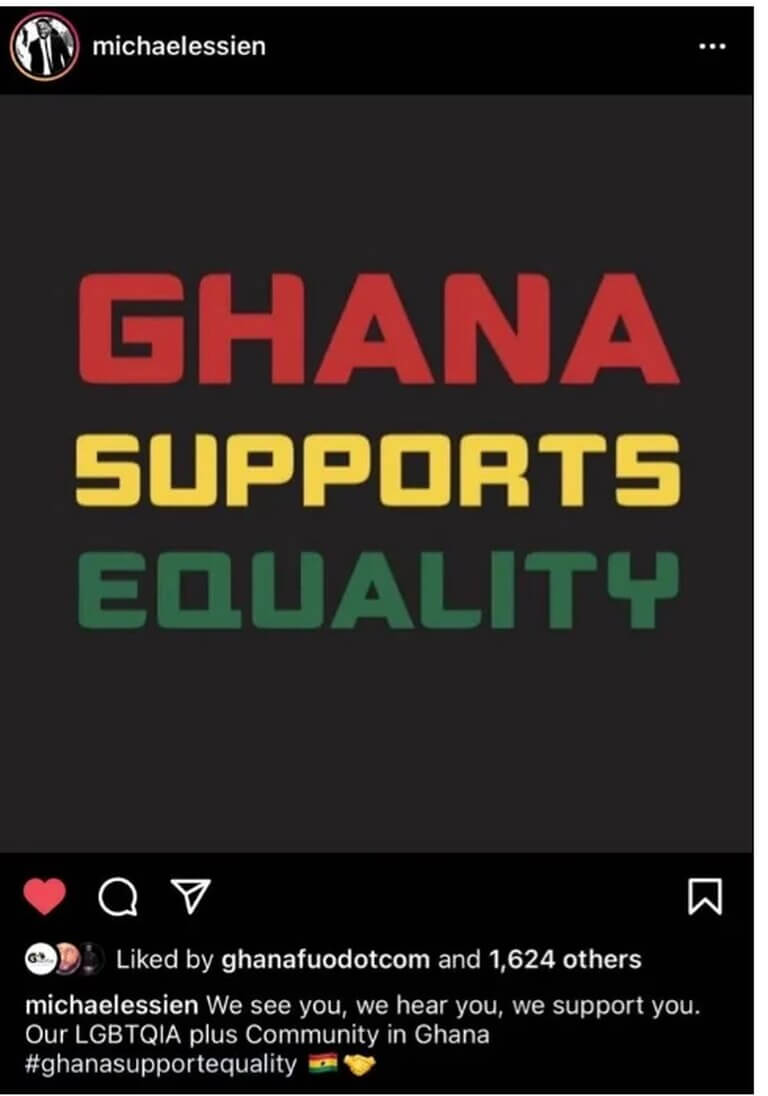 Michael Essien perde 1 milione di follower dopo aver sostenuto la comunità LGBT del Ghana - Michael Essien 1 - Gay.it