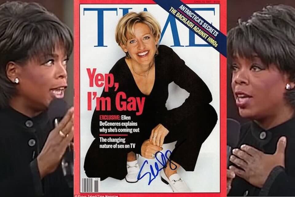 Quando Oprah Winfrey difese il coming out di Ellen: “Se è lesbica, è perché Dio l’ha fatta così” – la clip è virale
