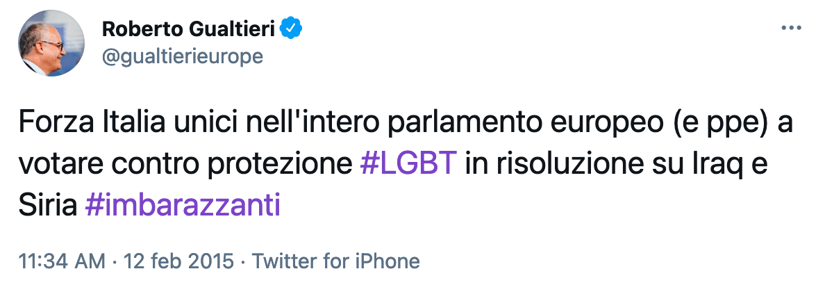 Roberto Gualtieri candidato PD a sindaco di Roma: da sempre sostenitore dei diritti LGBT - Roberto Gualtieri diritti gay 3 - Gay.it