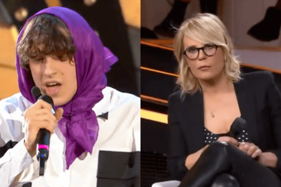 Amici, Sangiovanni canta Celentano contro l’omofobia: “Puoi essere ciò che credi” (VIDEO)