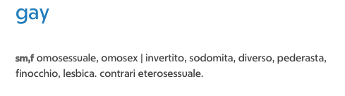 Gay e diverso sinonimi: bufera sul dizionario di Repubblica - gay - Gay.it