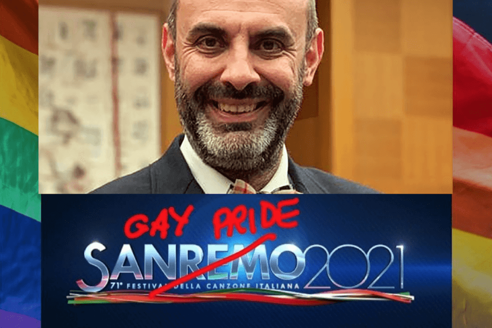 Pillon vs. Sanremo 2021: “Un gay pride che promuove false ideologie, megafono di follie Gender”