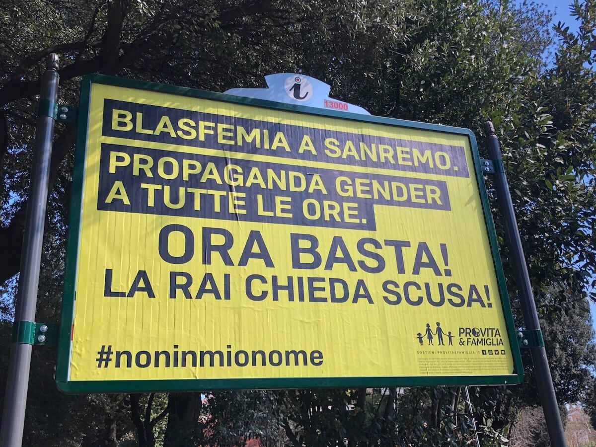 ProVita ‘protesta’ in RAI contro la propaganda gender