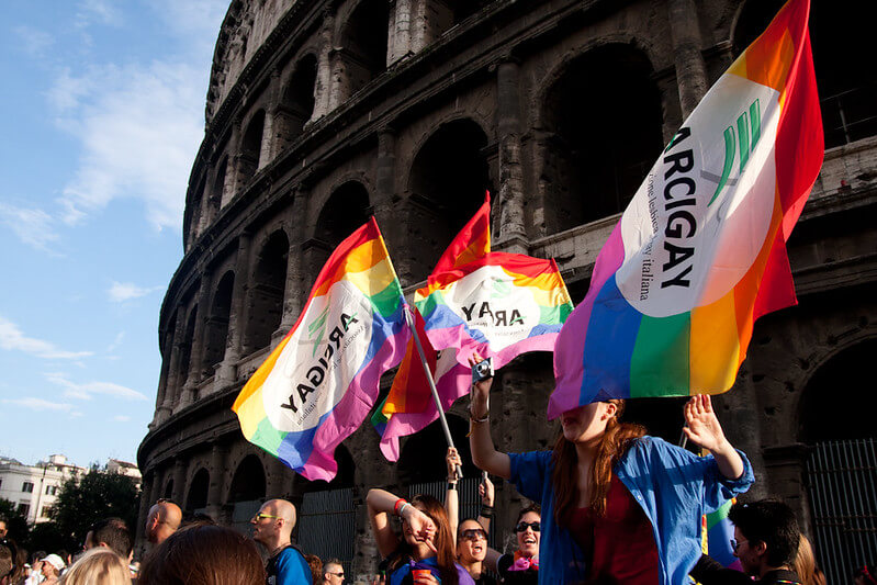 tour lgbt, itinerari a piedi, rainbow tour roma