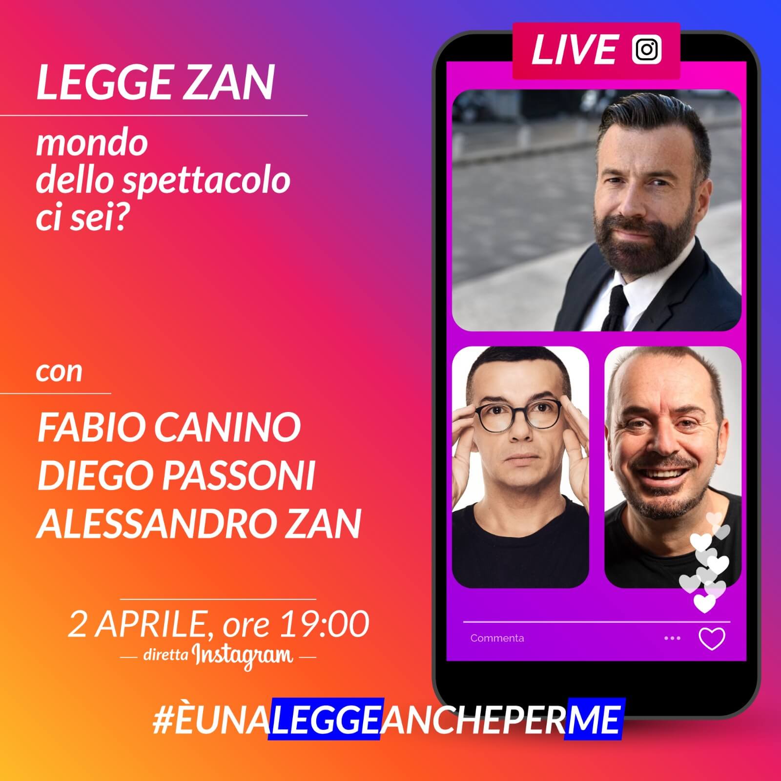 Piero Pelù: "Omotransfobia, chi ne ha paura? Cosa aspettiamo a diventare un Paese civile?" - 2 aprile ore 19.00 - Gay.it