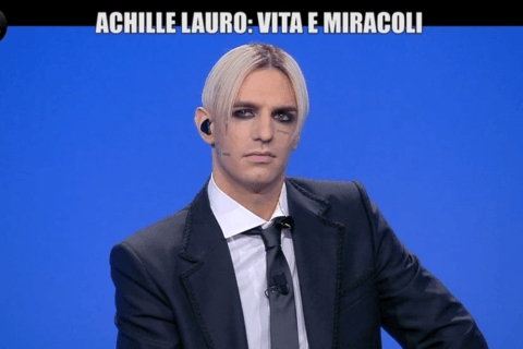Achille Lauro a Le Iene: "Tutto il mondo è maschilista e in parte omofobo, approvate il DDL Zan" - video - Achille Lauro 2 - Gay.it