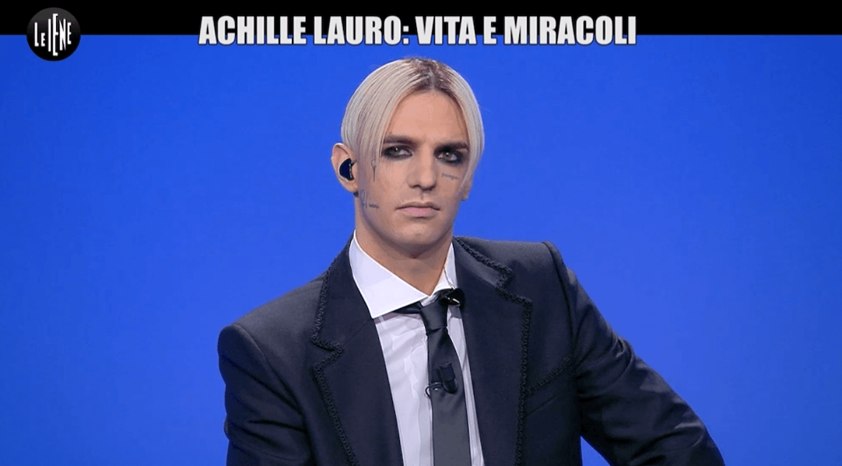 Achille Lauro a Le Iene: “Tutto il mondo è maschilista e in parte omofobo, approvate il DDL Zan” – video