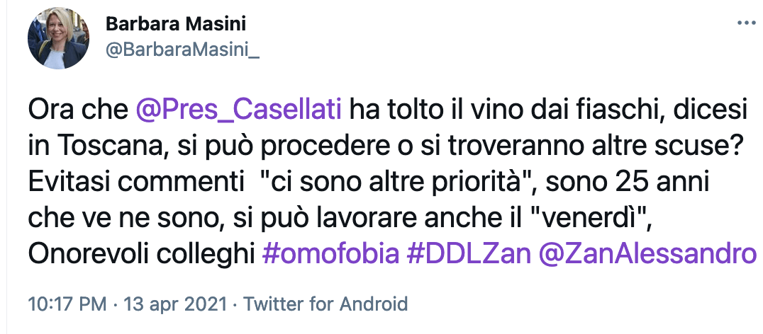 Fedez e le priorità del Senato: "Il DDL Zan? No, il ripristino del vitalizio a Formigoni! Complimenti" - VIDEO - Barbara Masini - Gay.it