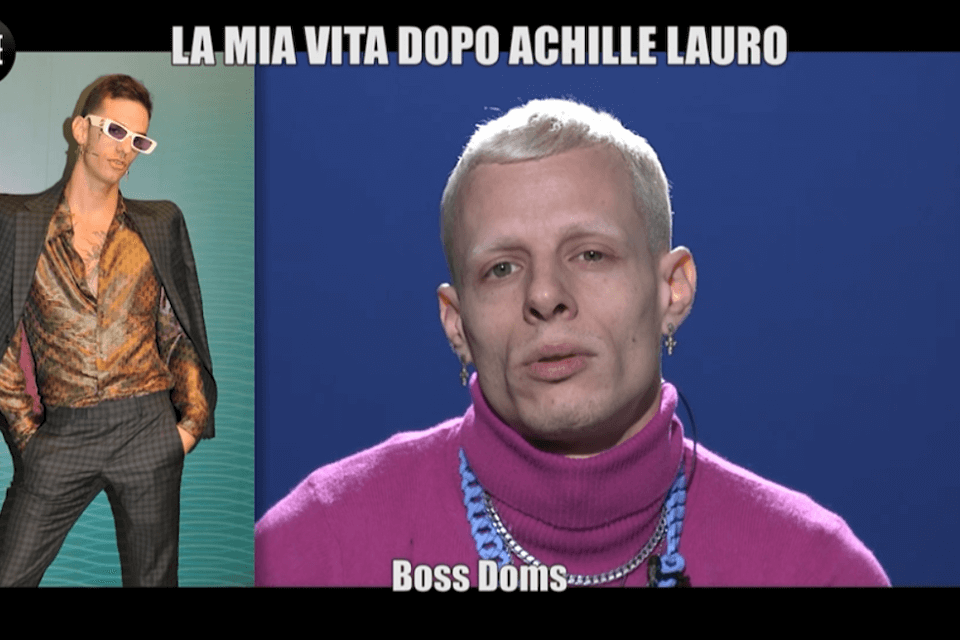Boss Doms: “Pensano sia gay? No problem. Una volta mi hanno urlato una cosa omofoba e dato un cazzottone”
