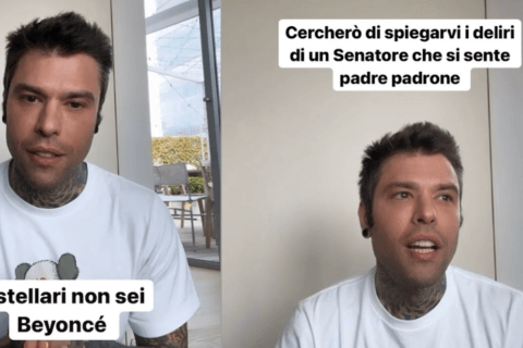 DDL Zan, Fedez: "Ostellari non sei Beyoncé, non puoi fare il ca**o che ti pare" - VIDEO - Fedez Ostellari Beyonce - Gay.it