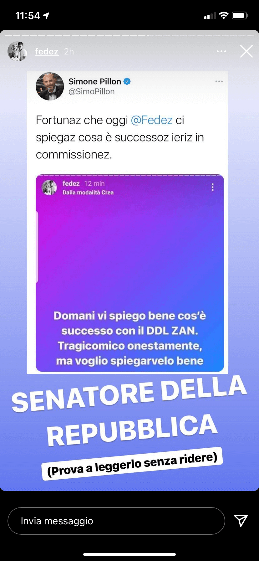 Fedez vs. Ostellari e Pillon: "Ostruzionismo pretestuoso e vigliacco sul DDL Zan" - Fedez vs. Ostellari e Pillon - Gay.it