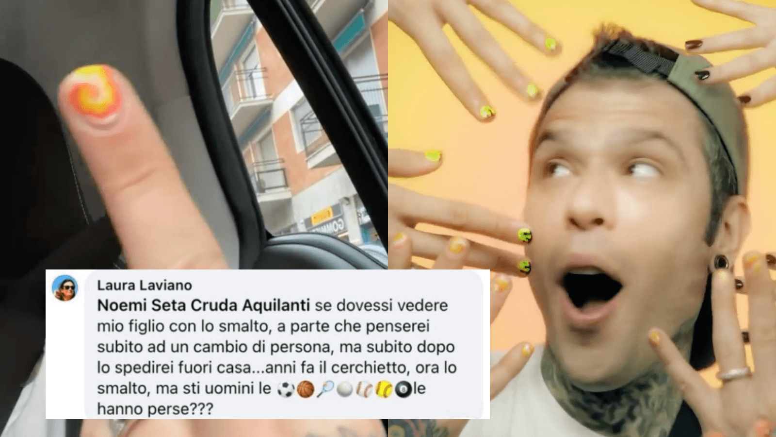 “Se vedessi mio figlio con lo smalto lo spedirei fuori casa”: Fedez replica all’assessora leghista – VIDEO