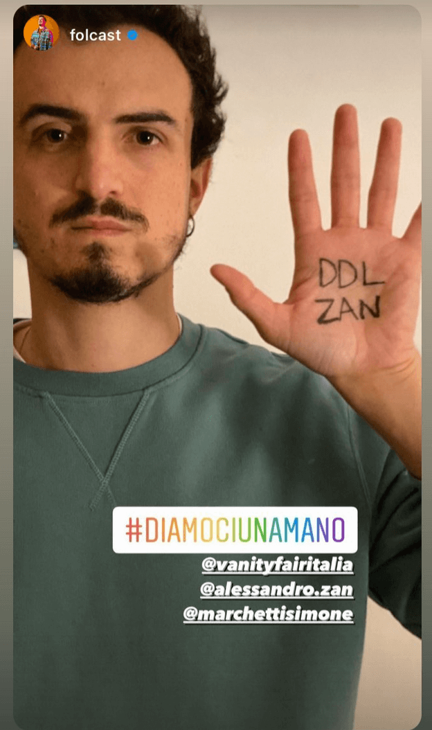 #DiamociUnaMano: da Sandra Milo ad Alba Parietti, è pioggia di sì al DDL Zan - Folcast DDL Zan - Gay.it