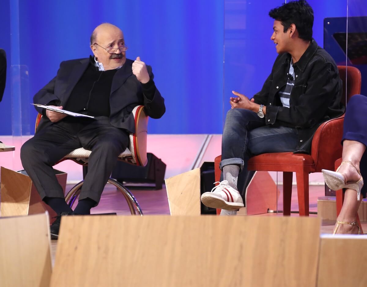Maurizio Costanzo Show, 3a puntata dedicata all'omotransfobia dopo le fake news di Giorgia Meloni - MCS COSTANZO E JEAN PIERRE MORENO 3 - Gay.it