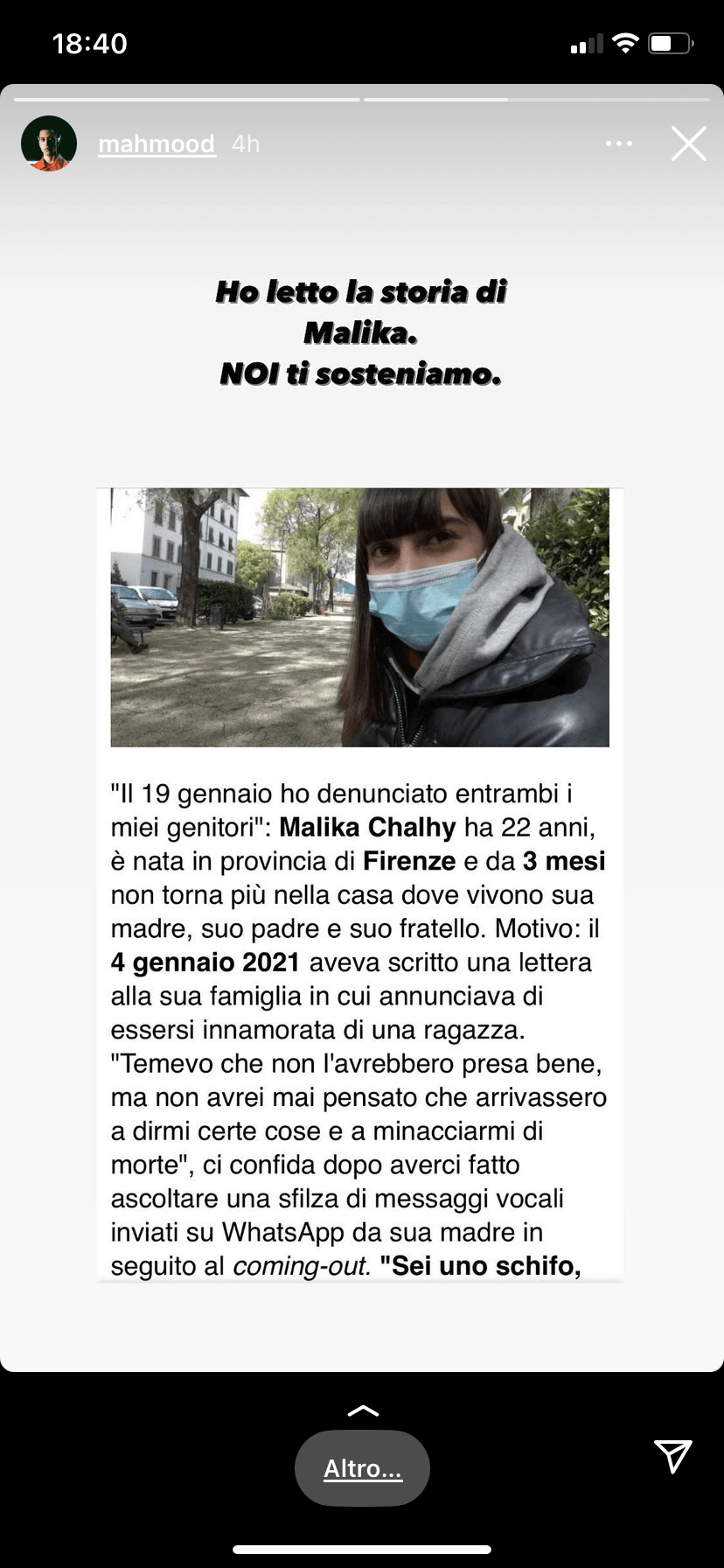 Firenze, il sindaco Nardella sostiene il DDL Zan: "Non possiamo rimandare, è una battaglia di civiltà" - Mahmood Malika 1 - Gay.it
