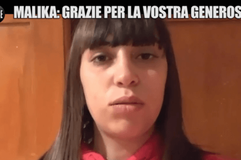 Malika, la raccolta fondi raggiunge i 120.000 euro con 6700 donatori: "Grazie, una parte la darò in beneficenza" - Malika 1 - Gay.it