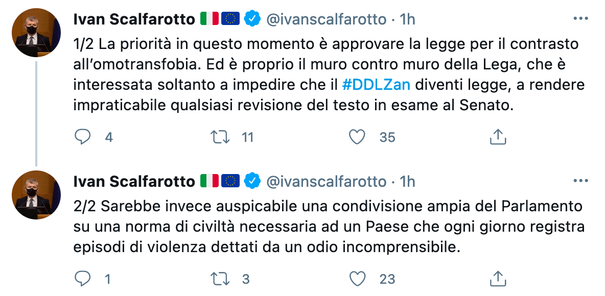 Paragonò Ivan Scalfarotto a Hitler per il suo DDL contro l'omotransfobia - condannato - Scalfarotto DDL ZAN - Gay.it