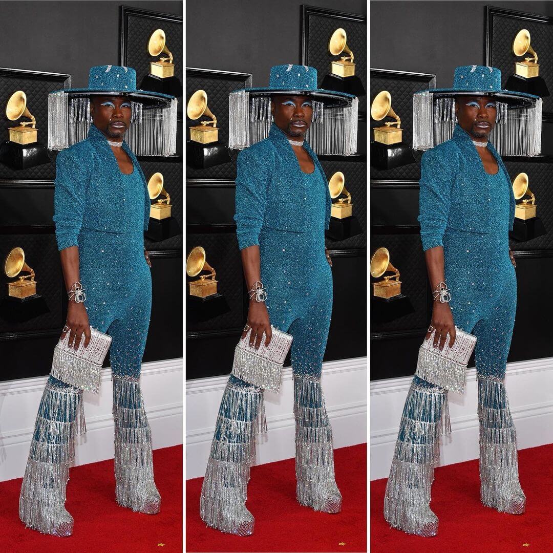 billy porter in baka east, billy porter outfits, billy porter dress