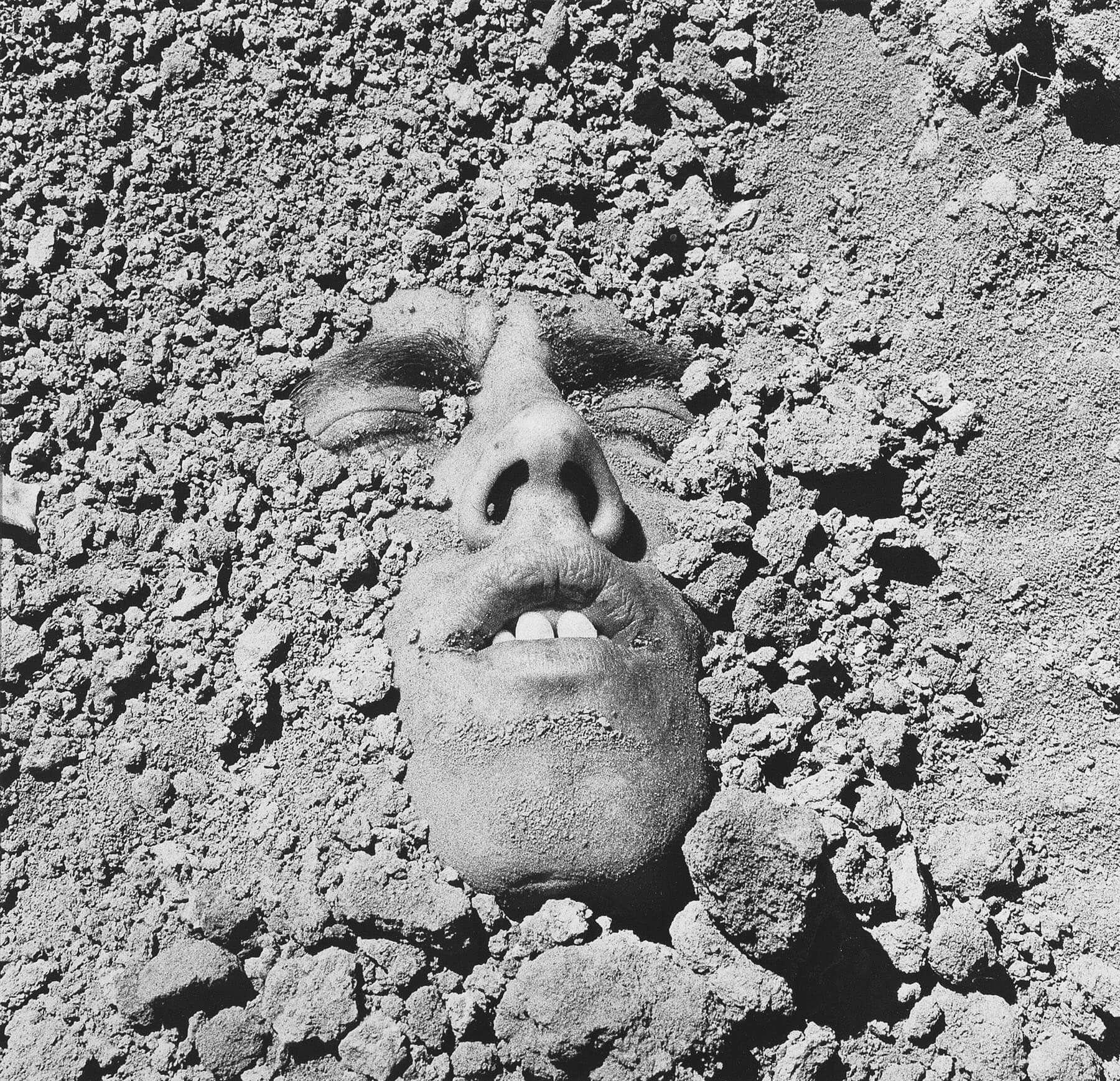 David Wojnarowics, face in dirt