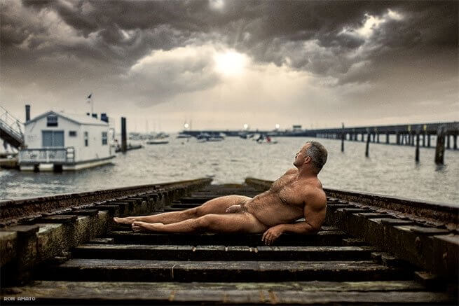 nudo maschile, fotografia ron amato