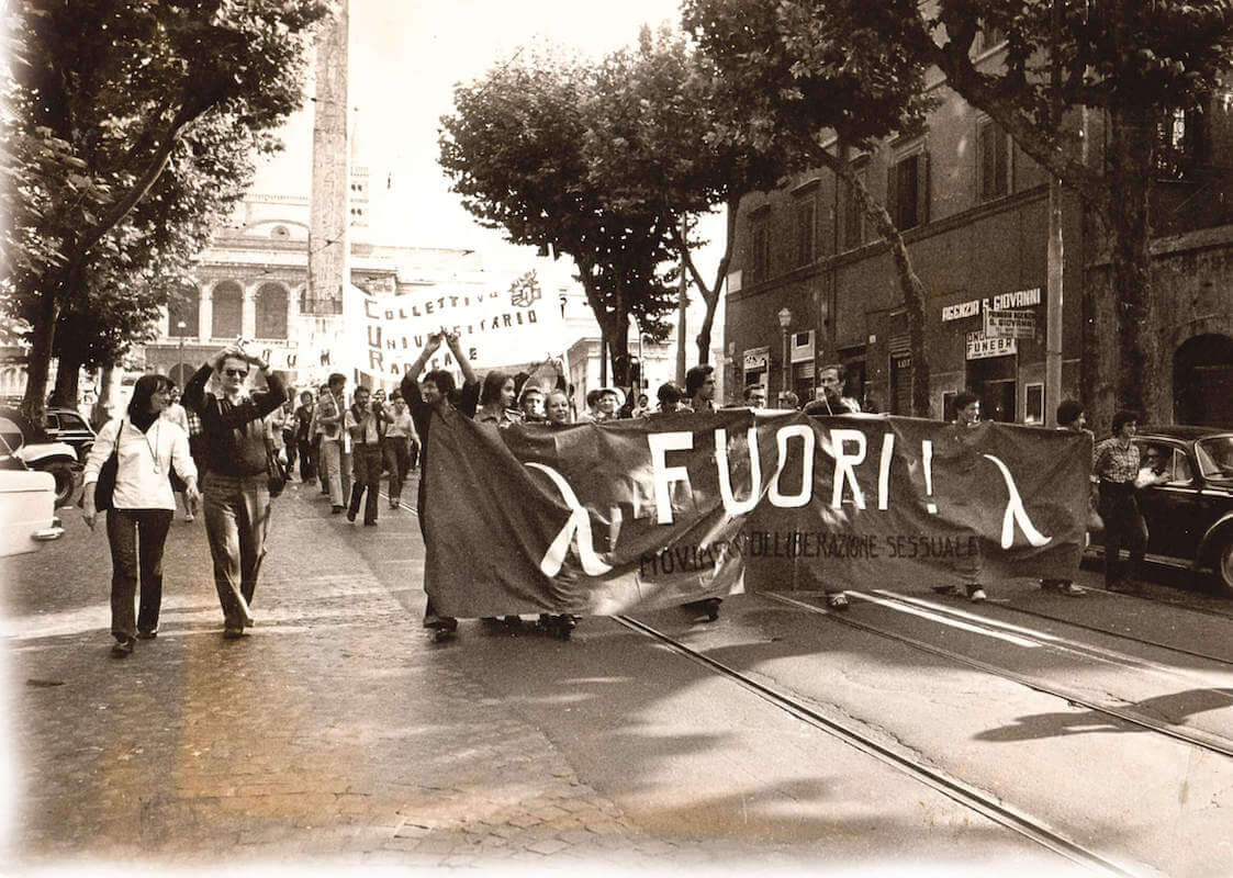 50 anni fa si gettavano le basi per la nascita del Fuori!, primo gruppo LGBT italiano