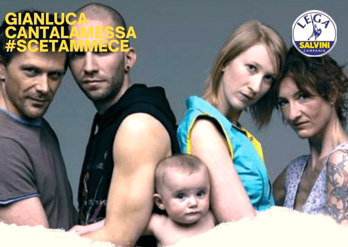 Leghista usa foto di Oliviero Toscani per una campagna contro le famiglie arcobaleno: “Lo querelo”