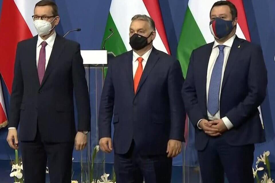 Salvini incontra Orban e Morawiecki: un ‘rinascimento europeo’ contro i diritti civili