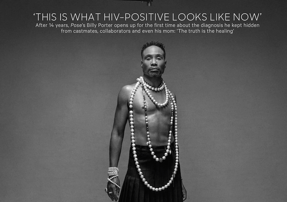 Billy Porter: “Sono sieropositivo, per 14 anni ho provato vergogna, ho avuto paura a dirlo. Ora basta”