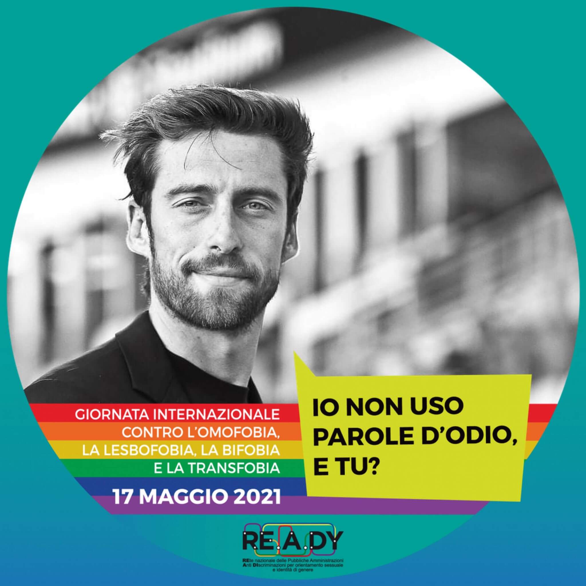 Claudio Marchisio partecipa alla campagna nazionale contro l'omotransfobia - Claudio Marchisio partecipa alla campagna nazionale contro lomotransfobia 2 - Gay.it