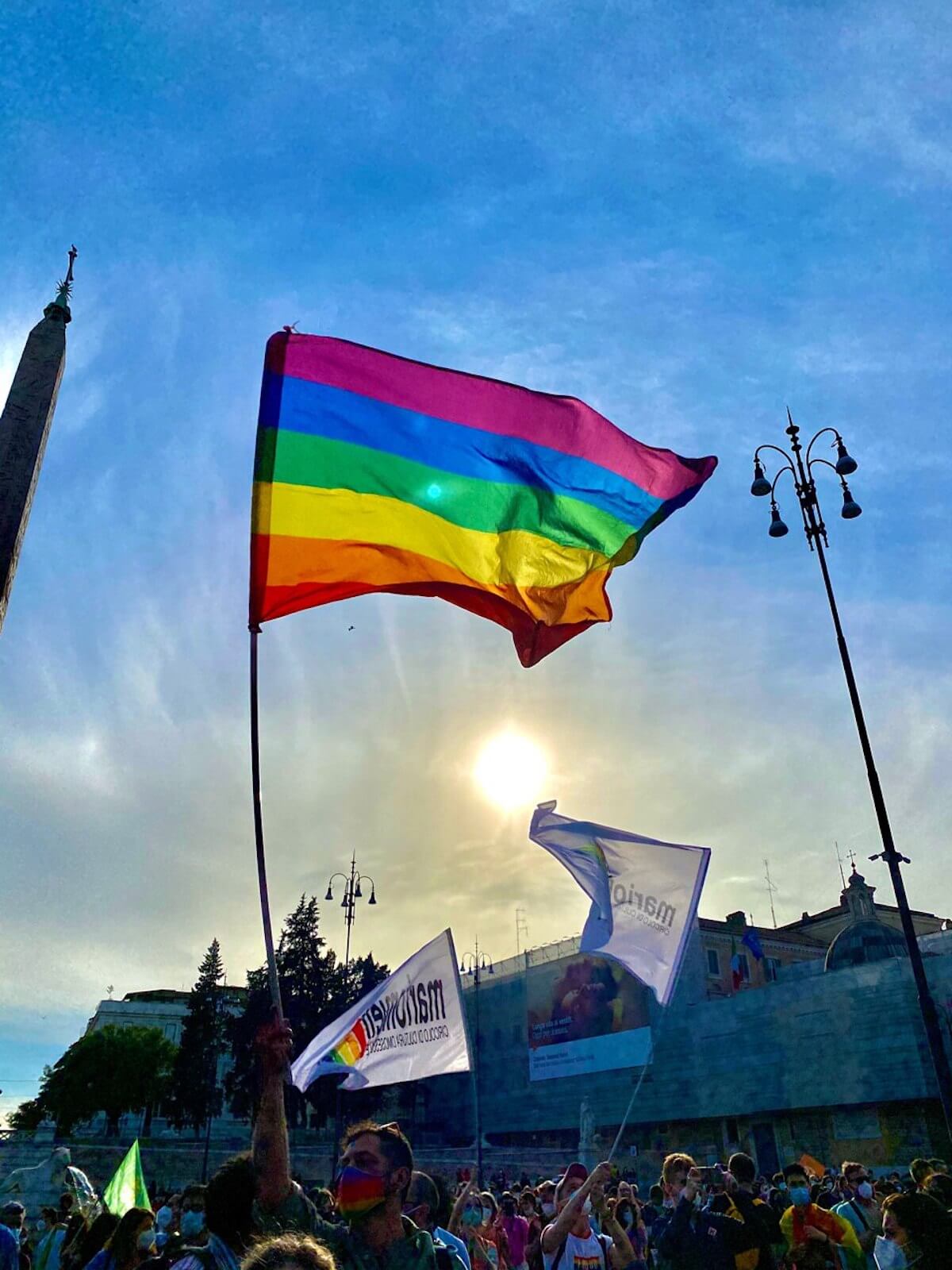 DDL Zan, migliaia di persone in piazza a Roma