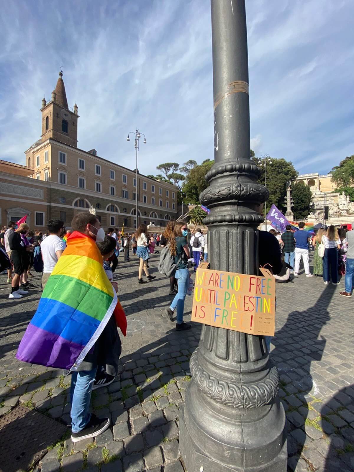 DDL Zan, migliaia di persone in piazza a Roma