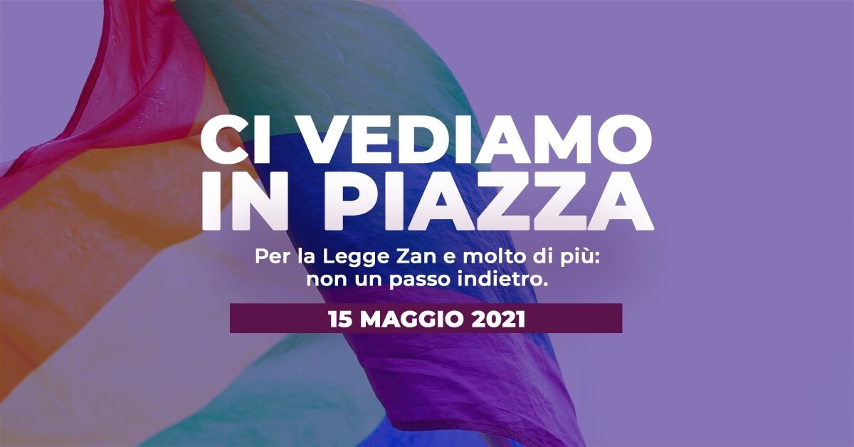 DDL Zan, mobilitazione nazionale sabato 15 maggio - tutti a piazza del Popolo a Roma - DDL Zan mobilitazione nazionale sabato 15 maggio - Gay.it