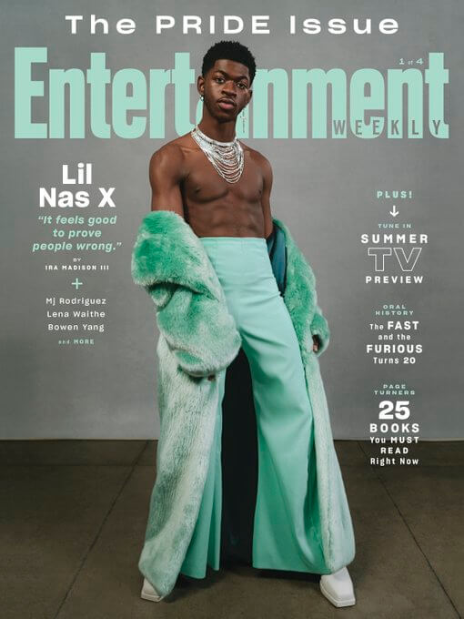 Entertainment Weekly, le cover dell'edizione Pride Issue celebrano Lil Nas X e Mj Rodriguez - Entertainment Weekly le cover della Pride Issue - Gay.it