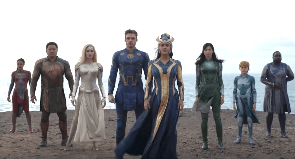 Eternals di Chloé Zhao, primo trailer italiano del cinecomic Marvel con supereroe gay