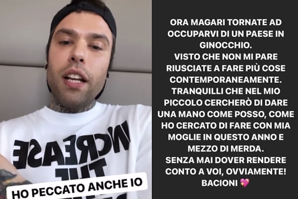 Fedez: “Da giovane ho sicuramente detto cose omofobe, ero ignorante poi ho cercato di migliorarmi” – VIDEO