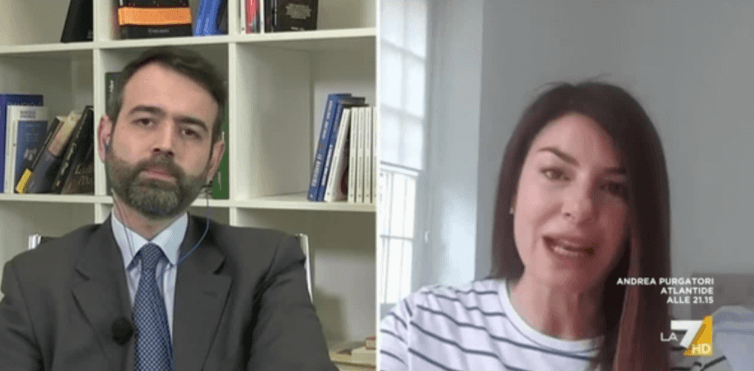 L’Aria Che Tira,  Borgonovo vs. Ilaria D’Amico: “L’Italia non è un paese maschilista, il DDL Zan discrimina le donne”