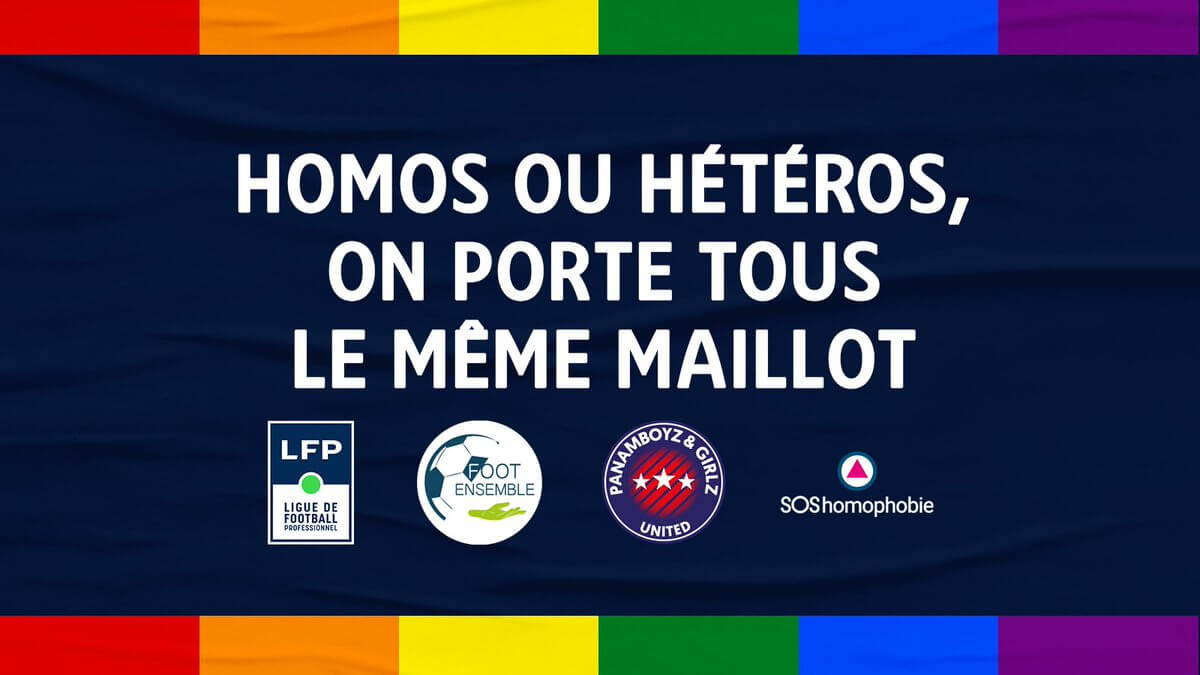 Francia, le squadre di calcio in campo con numeri rainbow per la Giornata mondiale contro l'Omotransfobia - Francia Calcio omofobia - Gay.it