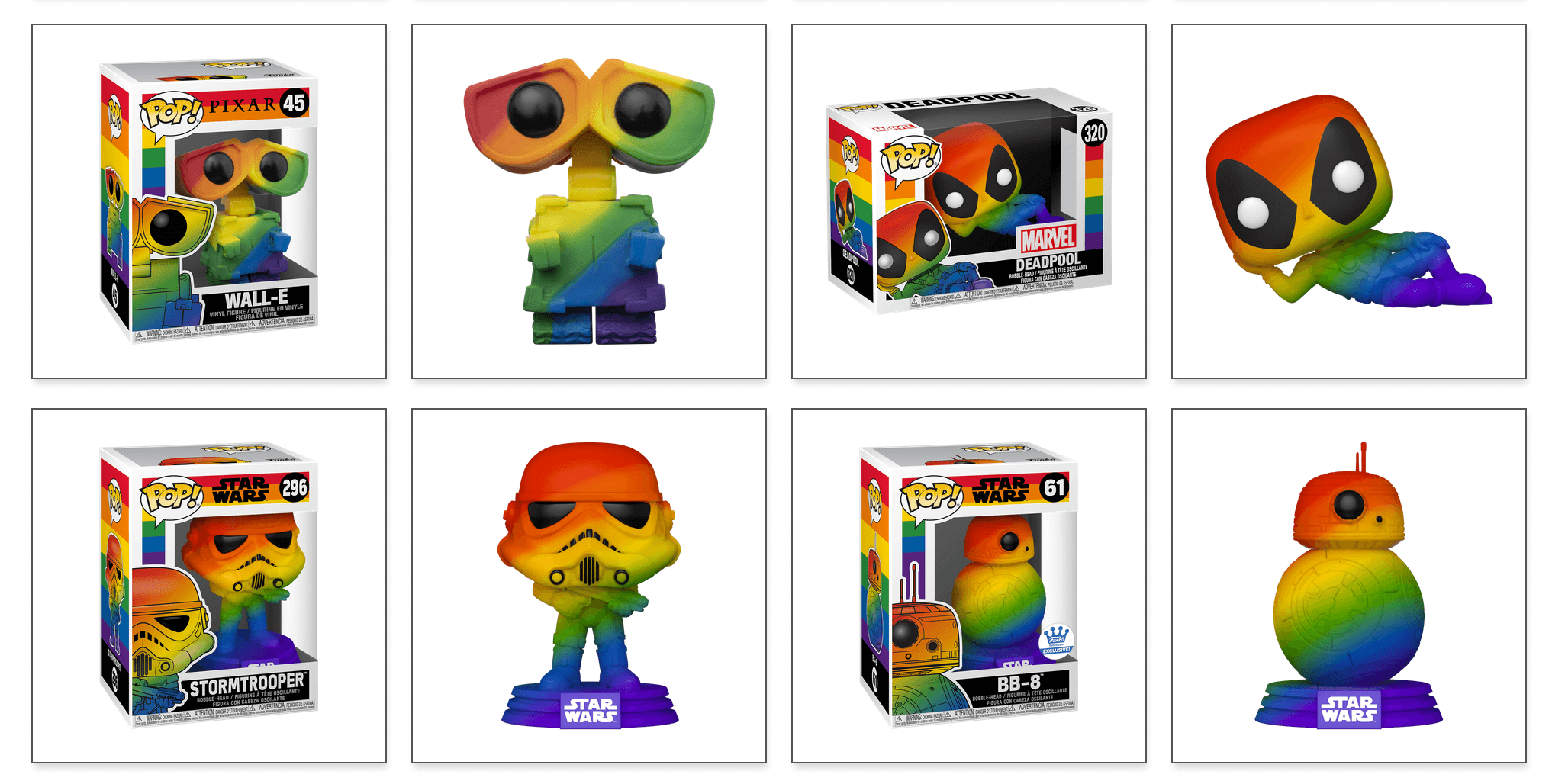 Funko Pop e Disney, ecco le nuove collezioni rainbow a sostegno del Pride - Funko Pop e Disney ecco la nuova collezione rainbow a sostegno del Pride 2 - Gay.it