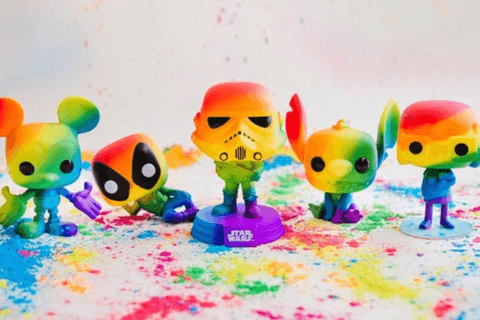 Funko Pop e Disney, ecco le nuove collezioni rainbow a sostegno del Pride - Funko gay - Gay.it