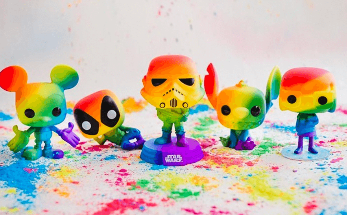 Funko Pop e Disney, ecco le nuove collezioni rainbow a sostegno del Pride